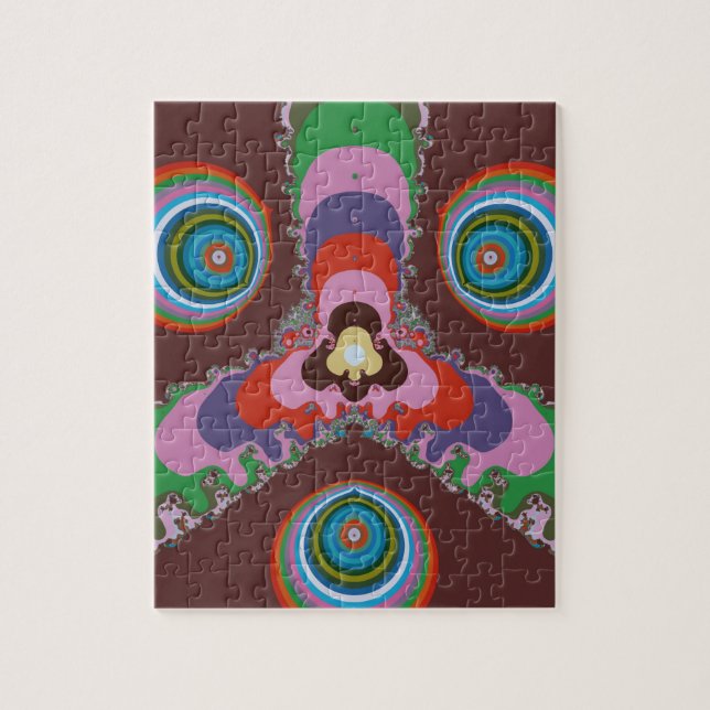 Psychedelische Augen (Vertikal)