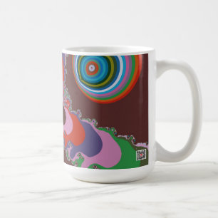 Psychedelische Augen Kaffeetasse