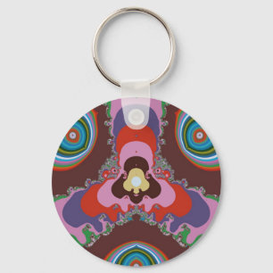 Psychedelische Augen Schlüsselanhänger