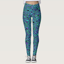 Psychedelische Blobs Leggings