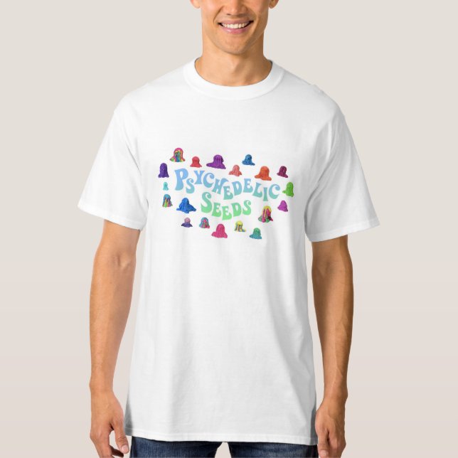 Psychedelische Blobs von Bex Ilsley T-Shirt (Vorderseite)