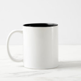Psychedelische Cheshire-Katze Zweifarbige Tasse