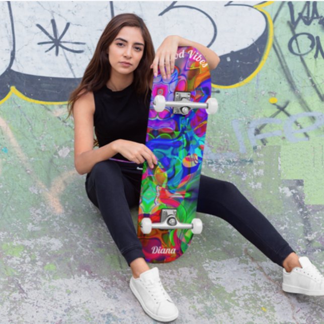 Psychedelische Decks für Skateboard (Von Creator hochgeladen)