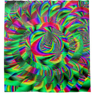 Psychedelische Erinnerungen... Duschvorhang