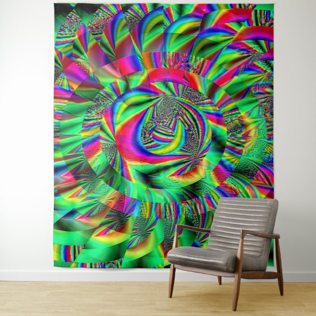 Psychedelische Erinnerungen... Wandteppich (Beispiel)