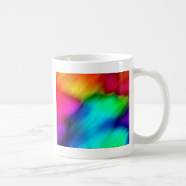 Psychedelische Farben Kaffeetasse