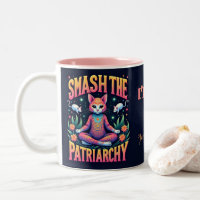 Psychedelische Feministische Kitty Personalisiert