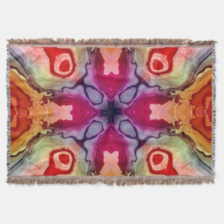 Psychedelische Flüssigkeiten Pour Kaleidoskop-Keul Decke