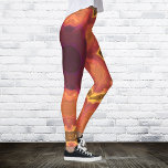 Psychedelische Hippie-Blume Orange Lila und gelb Leggings<br><div class="desc">Dieses psychedelische Kaleidoskop-Design zeichnet sich durch lebhafte Orange,  lila und Gelb aus. Ein lebendiges,  trippiges Design,  das von Fraktalen,  Mandalasen und gefärbte Krawatte inspiriert wird. Holen Sie sich dieses schöne Hippie-Design jetzt und fügen Sie ein paar groovative Farben in Ihr Leben!</div>