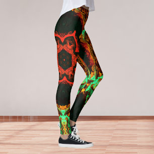 Psychedelische Hippie-Leggings Leggings