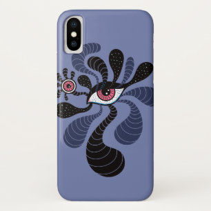 Psychedelische hypnotische Kunst-gruseliges Case-Mate iPhone Hülle