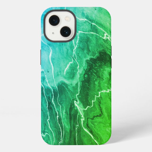 Psychedelische iPhone-Hülle iPhone Hülle (Rückseite)