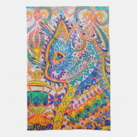 Psychedelische Katze, Louis Wain