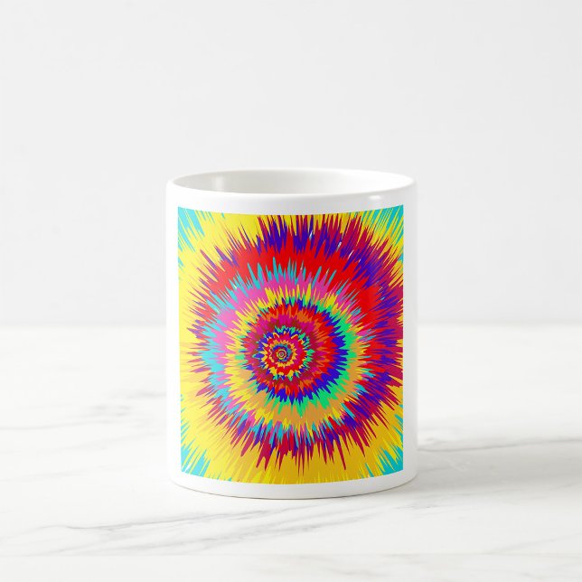 Psychedelische Kunst Kaffeetasse (Von Creator hochgeladen)