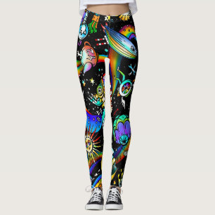 Psychedelische Leggings