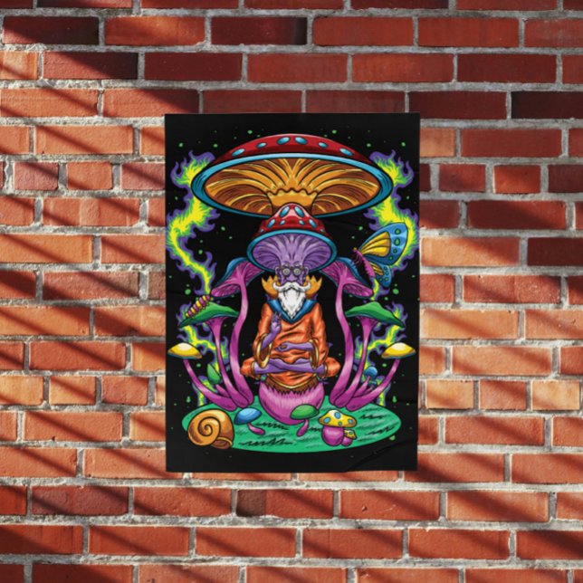 Psychedelische Meditation Poster (Von Creator hochgeladen)