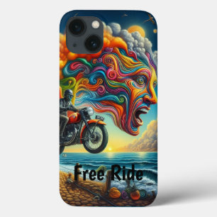 Psychedelische Motorrad-Dreamscape Case-Mate iPhone Hülle