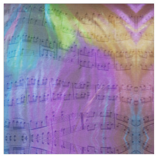 Psychedelische musikalische Anmerkungen Stoff