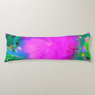 Psychedelische Natur Ultra-Violet Lila Milkweed Seitenschläferkissen