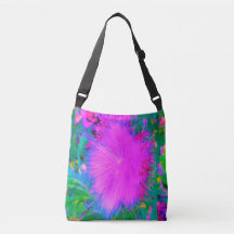Psychedelische Natur Ultra-Violet Lila Milkweed