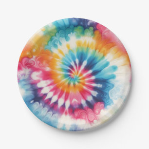 Psychedelische Pappteller
