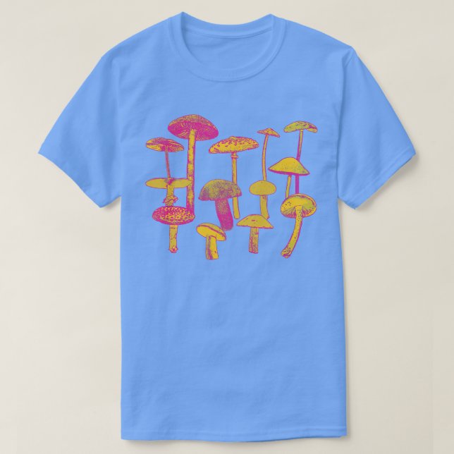 Psychedelische Pilze T-Shirt (Design vorne)