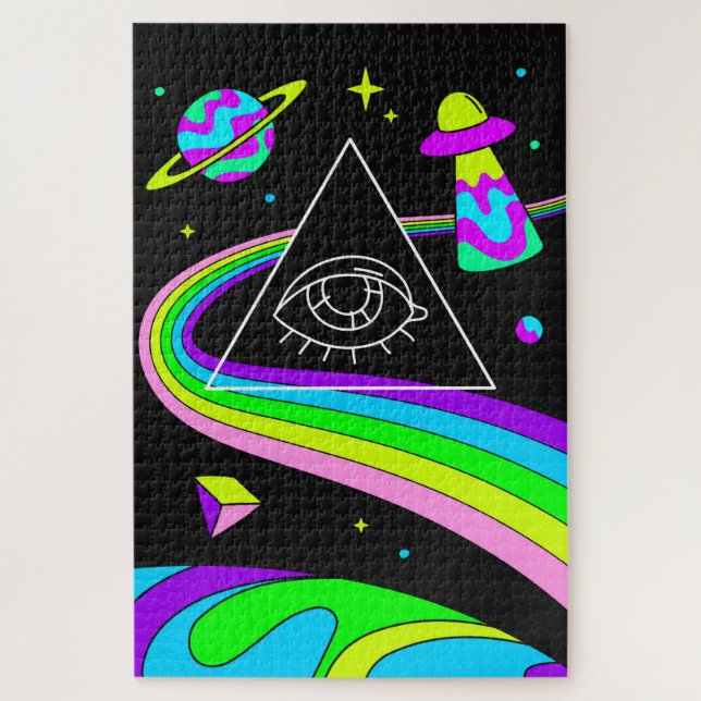 Psychedelische Räume (Vertikal)