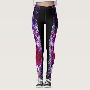 Psychedelische Raver-Rave-Party-Leggings Leggings