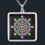 *~* psychedelische Regenbogen-Hippiegute Versilberte Kette<br><div class="desc">Wie ein geistiger Energieheiler des beruflichen Abstandes seit 2001, ich gelernt haben, sich entwickelt und verwendet dem Power der heilenden Absicht der Energie. Mein ganzer SCHMUCK MIT ABSICHT (R) trägt die heilende Energie der positiven Äusserung. Diese Energie-Mandalahalskette des Sterlingsilbers heilende ist bereit, Ihre eigene persönliche Absicht zu empfangen. Wenn diese...</div>