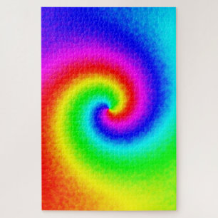 Psychedelische Regenbogen-Spirale der Transformati