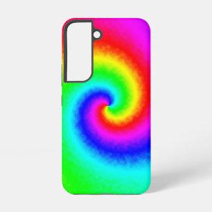 Psychedelische Regenbogen-Spirale der Transformati Samsung Galaxy Hülle
