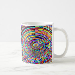 Psychedelische Reise Kaffeetasse
