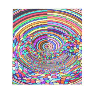 Psychedelische Reise Notizblock