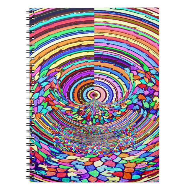 Psychedelische Reise Notizblock (Vorderseite)