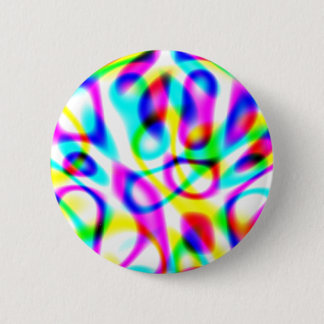 Psychedelische Reise-Schnüre Button