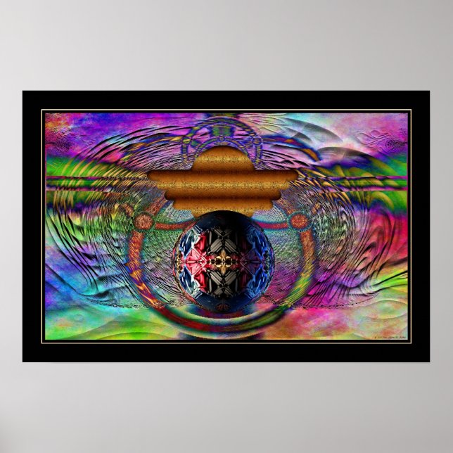 Psychedelische Relik. Poster (Vorne)