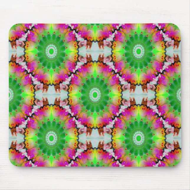 Psychedelische Sägeblätter... Mousepad (Vorne)
