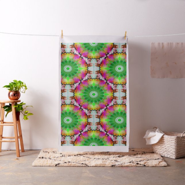 Psychedelische Sägeblätter... Stoff (Beispiel)