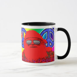 Psychedelische Sankt-FriedensTasse Tasse