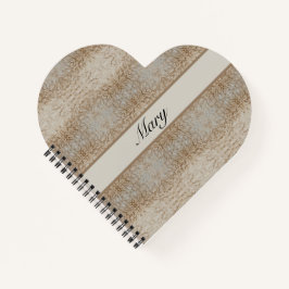 Psychedelische Schafwarme Wolle anpassbar Notizbuch