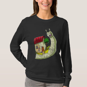 Psychedelische Schnecke Inspiriert Trippy Slug Rel T-Shirt