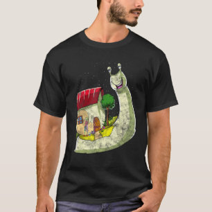 Psychedelische Schnecke Inspiriert Trippy Slug Rel T-Shirt