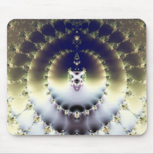 Psychedelische Sonne Mousepad