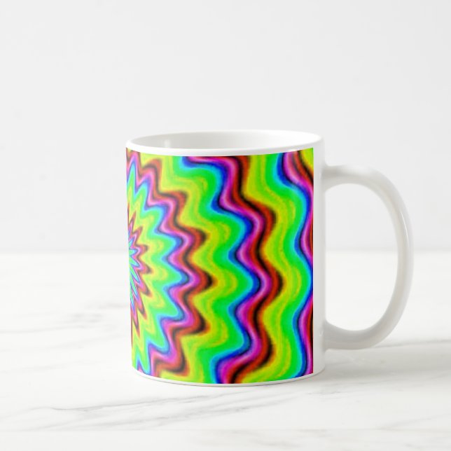Psychedelische Spiral-Tasse Kaffeetasse (Rechts)