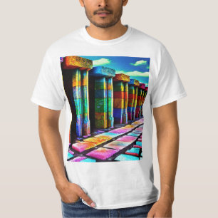 Psychedelische Steine T-Shirt