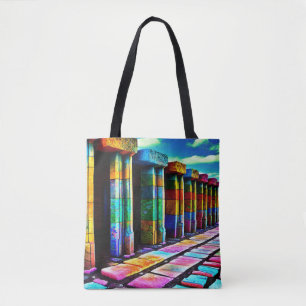 Psychedelische Steine Tasche
