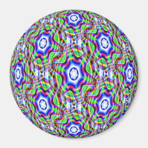 Psychedelische Sterne...... Magnet