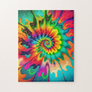 Psychedelische Tie Dye Retro Surreal
