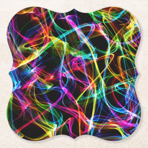 Psychedelische Trance Abstrakt Untersetzer