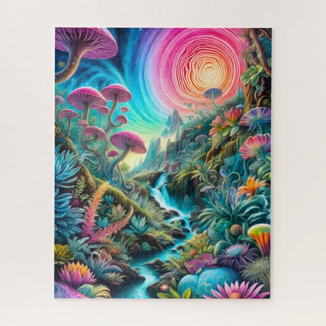 Psychedelische Traumwelt verzaubert (Vertikal)